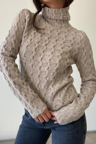 SESAME TURTLENECK TOP