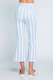 ON A BOAT LINEN PANTS SET