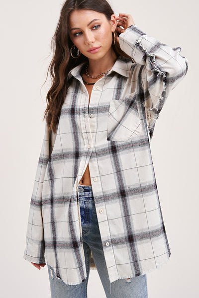 ZINA PLAID SHIRT