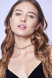 ROLLED CLUSTER CHAIN CHOKERS - SHOP MĒKO