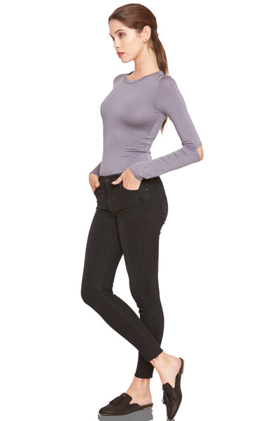 ELBOW CUTOUT TOP - SHOP MĒKO