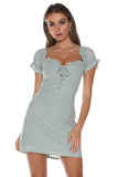 MADDIE LACE UP DRESS