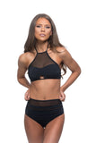 MESH HIGH WAISTED BIKINI - SHOP MĒKO