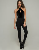 CROSS VELVET BODYSUIT - SHOP MĒKO