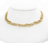 ROLLED CLUSTER CHAIN CHOKERS - SHOP MĒKO
