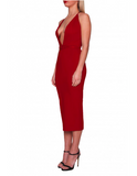 ADEL DRESS RED- MADAME X
