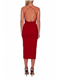 ADEL DRESS RED- MADAME X