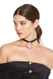 LEATHER O CHOKER - SHOP MĒKO