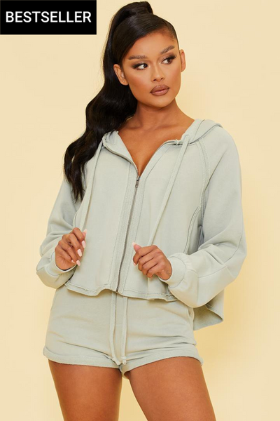 ZYLA MINT SWEATSET