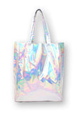 Holographic Metallic Tote - SHOP MĒKO