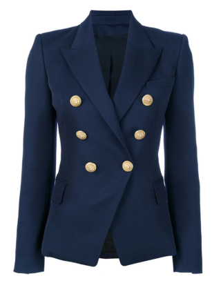 GOLD BUTTON BLAZER