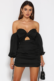 SHARON PUFF SLEEVE MINI DRESS